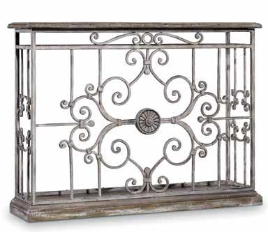5850-85001 Chatelet Metal Console 48W x 13D x 36H
