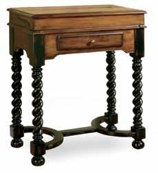 68 cm) 5601-50001 Saint Armand Nest of Tables Large Table: 19Dia x 24