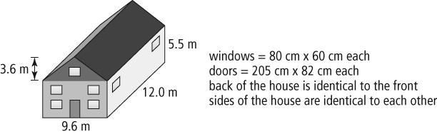 35. The surface area of walls, roofs, doors, and windows all affect the amount of heat loss from a house.