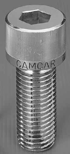 Cold Forming Operations Most Camcar socket screws are cold formed.