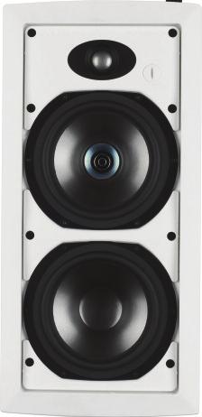 Product Description The iw62 TDC is a full bandwidth in wall speaker system, using a 165mm (6.5") Tannoy Dual Concentric point source, constant directivity drive unit with an additional 165mm (6.