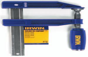 allows higher clamping pressure I-beam bar reduces flexing and bowing 5" throat depth offers greater versatility 12" (30 cm)