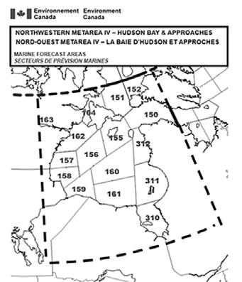Figure 5-2 - Marine Forecast Areas: METAREAs XVII and XVIII Figure 5-3