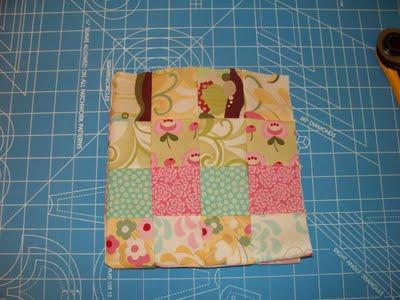 Then fold in half the other way, making a