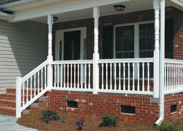 stabilized, high impact rigid PVC, this rail system is one of the strongest in the marketplace.