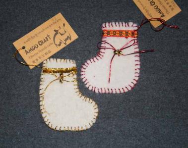 00 each Order #: M73 Christmas Stocking, Large Made of high quality woolen
