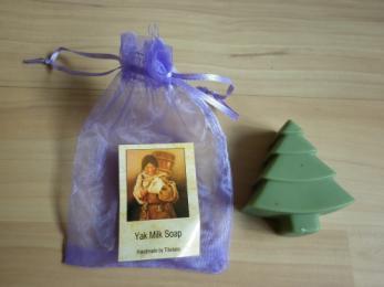 Milk Soap, Vanilla & Orange Order #: D517 Yak Milk Soap, Christmas Tree