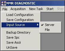 Windows and Dialog Boxes Automated Analysis MAIN MENU File Clicking the File option displays the menu shown in Figure 67.