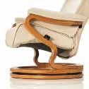 This degree of height flexibility allows the Zerostress recliner and