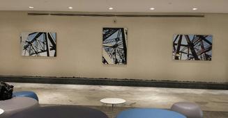 , 99 Derby Street, Hingham, MA Art in Giving s Corporate Program was the perfect solution for our lobby.