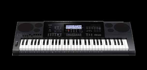 CTK-6200 For Performing and Composing The CTK-6200 high-grade keyboard offers a wide range of comprehensive functions, including sound and rhythm editing, a studio-quality effects section and