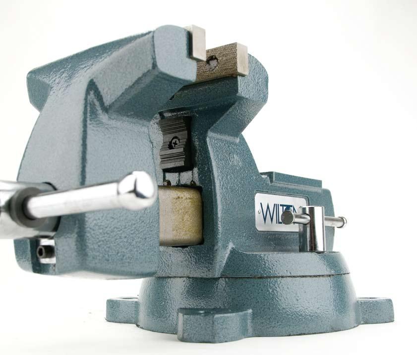 C: 360 Locking Swivel Base: Serrated Design With Double Lockdowns For Non Slip in Any Working Position