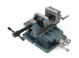 00 PRECISION X/Y AXIS DRILL PRESS VISE Accurately moves your workpiece horizontal and longitudinal for precise positioning Solid steel ball crank handles