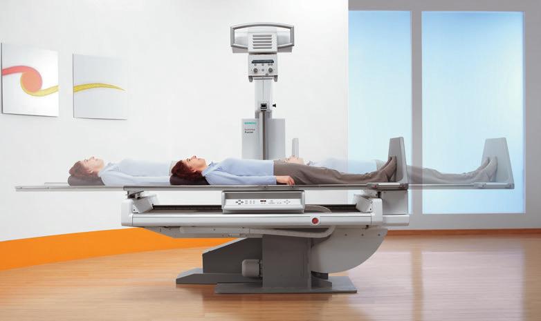 Easy positioning For a faster examination The 160 cm longitudinal table top movement means you can image your patient from head to toe with the simple touch of a joystick.