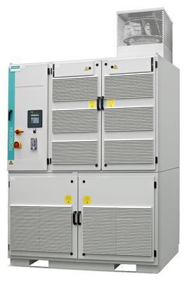 SINAMICS GH180 Perfect Harmony Air cooled MV drive 150kW to 6,000 kw 2300V 7370V output voltage 40A 720A output current Integrated safety earth switches