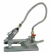 The HERCULES Pneumatic Anchor System is a lightweight, simple to operate anchor system for drilling anchor channels into the back of the stone countertops.