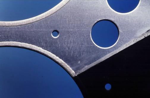 A Figure 3: Cylinder head gasket with brazed layer (A) Other applications of BrazeSkin technology with nickel-based brazing