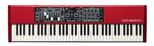 live focused program section, the new Nord Electro 5 is a highly refined, focused yet flexible stage
