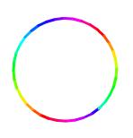 Additional Training Let's draw the following colorful circle!