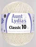 Never run out of crochet thread again with Aunt Lydia s Large and
