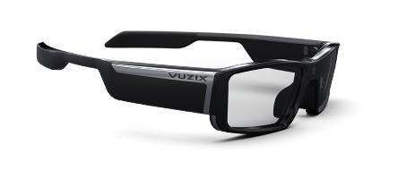 Fig.3: Vuzix AR3000 Augmented Reality Smart Glasses HUD: A head-up display (HUD) is a transparent display that presents data without requiring users to look away from their usual viewpoints.