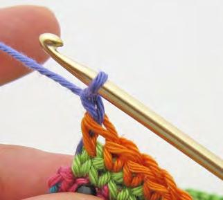 yarn remain on your hook and the final stitch remains un-finished.