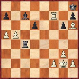 22.c4! Nicely played by Michael who simplifies into a winning ending. 22...Nxf4 23.cxb5 Nxg2 24.Kxg2 Bxb2 25.Rxb7 Bd4 26.Bh6 Rc8 27.Rxf7 Bb6 28.Rd7 28.