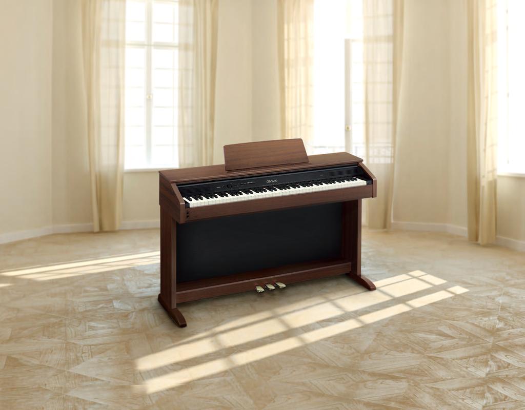 AP250 Basic CELVIANO, the latest proud example of piano evolution DIGITAL PIANO CDP220R / CDP120 High tone quality. Powerful functions. Refined slim design.