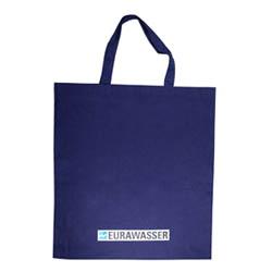bag size 38x42cm color dark blue with 3c colored