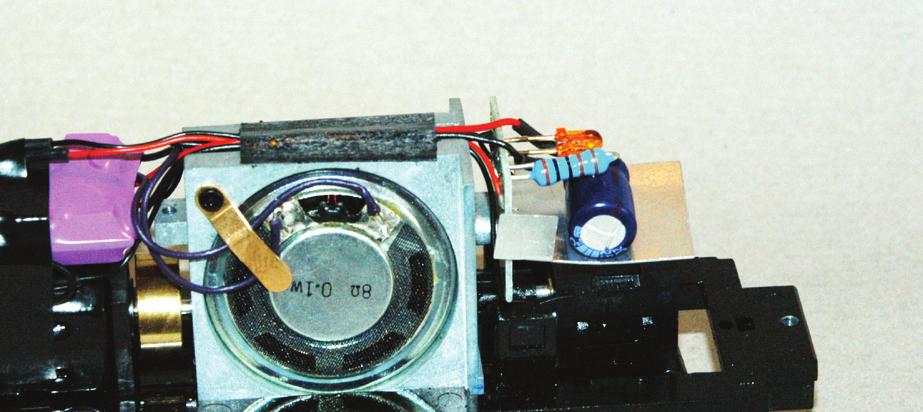 the end of this document.) Slide the tubing over this Y connection and shrink. 17. The capacitor will fit neatly on top the rear lamp LED shield.