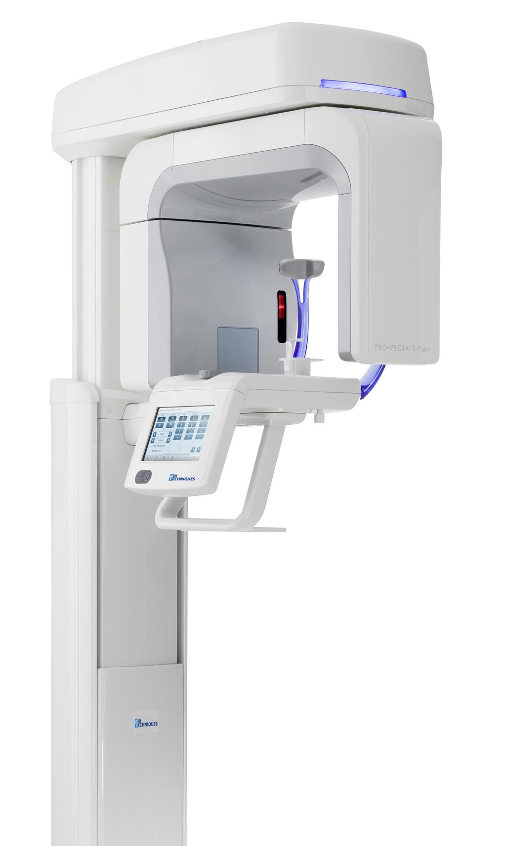 ProVecta S-Pan truly perfect imaging High-speed scanning with low X-ray dose All functions at a glance The intuitive 7 touch display visualizes all settings quickly and clearly.