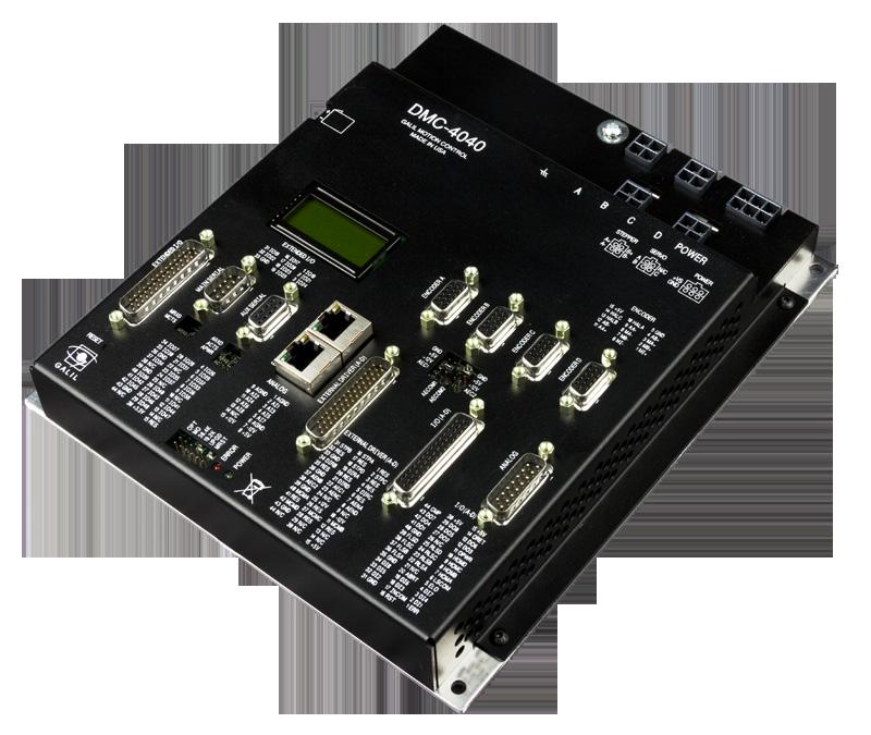 6 The New DMC-3x01 Galil is introducing a new single axis linear drive package: the DMC-3x01. The new DMC-3x01 contains a 20W linear brushless servo drive with sinusoidal commutation.