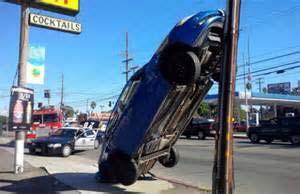 Christopher Substation Car pole accident on