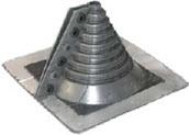 8) Step Sidewall Z-flashing Step rake Offset cleat Rivets Pancake screws Pipe Boots (pg.