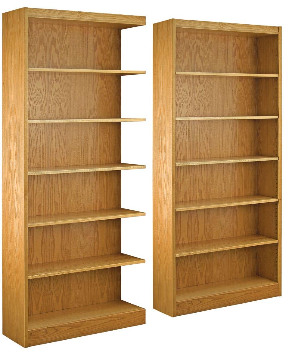 wood shelving The Stately Series Russwood Stately Series shelving delivers style and
