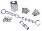 Security Door Chain 262911 - Suitable for fitting to timber or