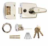 anti-pick, anti-plug and anti-drill Non-handed design with sacrificial sections on both sides Excellent resistance to forced entry Dual colour 3 ERA red branded keys - Lock