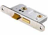 Thumbturn Cylinder 274447 - For Euro Cylinder - 70mm - Supplied with 3 keys Self Colour Intumescent Fire Hinge Plate (Pack