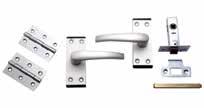 use with a tubular mortice latch Mortice Knob Set 327781 - For use with a tubular mortice latch Satin Nickel Brown Brass Ringed Mortice