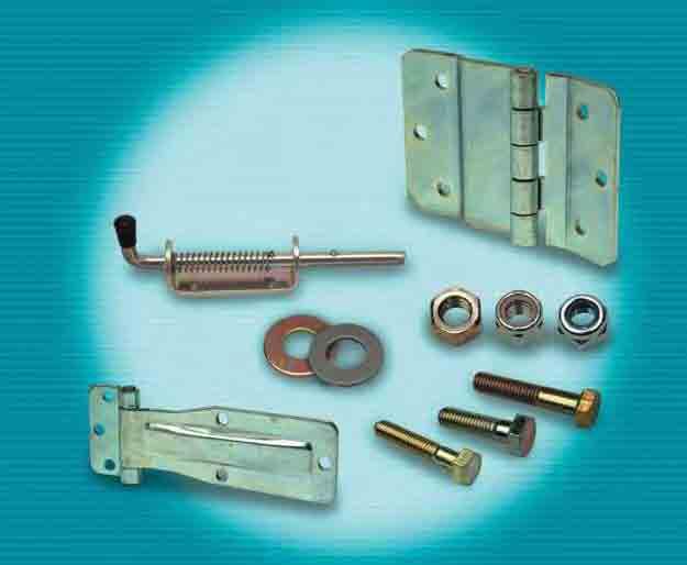 Hardware & Ironmongery Ramp and door fasteners Door stops Nuts, bolts & washers Hinge 0 Nuts - Spring Bolt 0 Washers Bolts - Hinge 0 Contents Self tapping & wood screws, Spirol and locking pins &