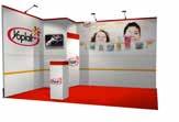 Exhibition stands in