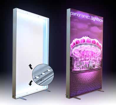 Light boxes Light boxes An illuminated message makes you more visible A light box is a great way to make sure your message stand out.
