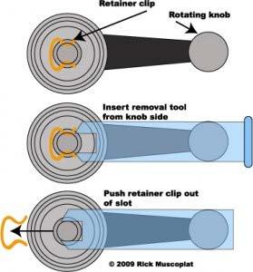 Removal Method A Illustrated Removal Method B