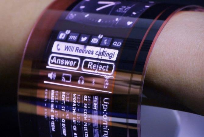 OTFTs in real Flexible Display