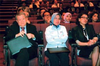 General Datuk Dr. Rebecca at the Asean-China SME Conference.