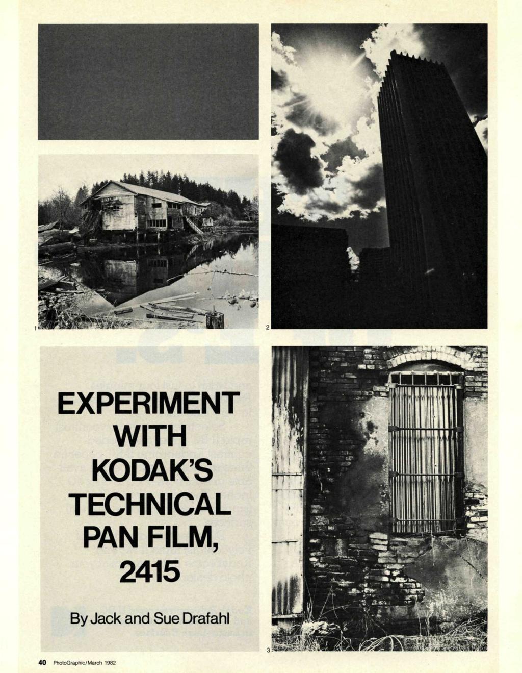 EXPERIMENT WITH KODAK'S TECHNICAL PAN FILM, 2415