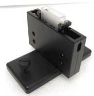 Holder, single cell An easy to install accessory for rectangular cells of different pathlength.