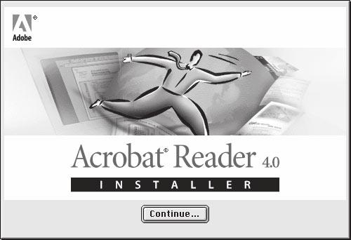 To install Adobe Acrobat Reader, open the folder for the language of your choice and then double-click the installer icon.