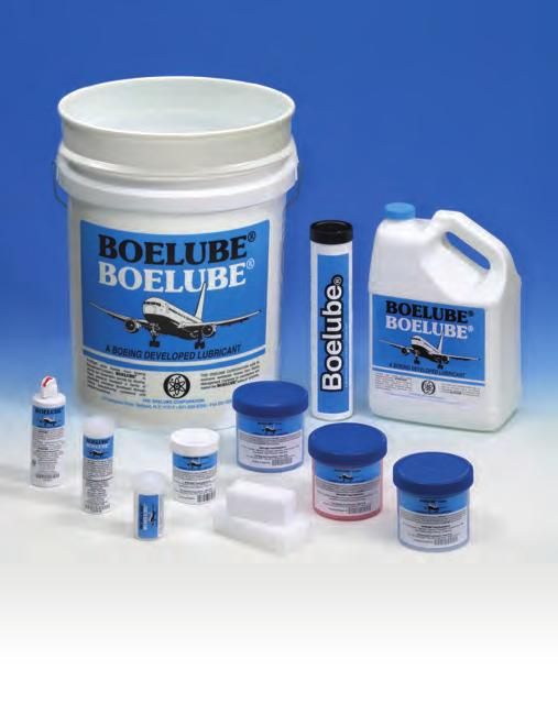 BOELUBE is among the trademarks owned by Boeing.