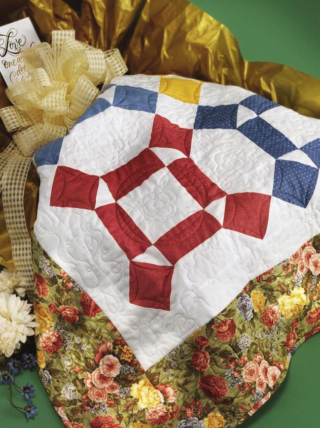 Milestone Quilt Rings of Love Weddings and anniversaries are best remembered and commemorated in fabric!